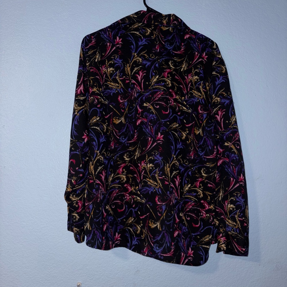 Vintage Patterned Button Down - image 2